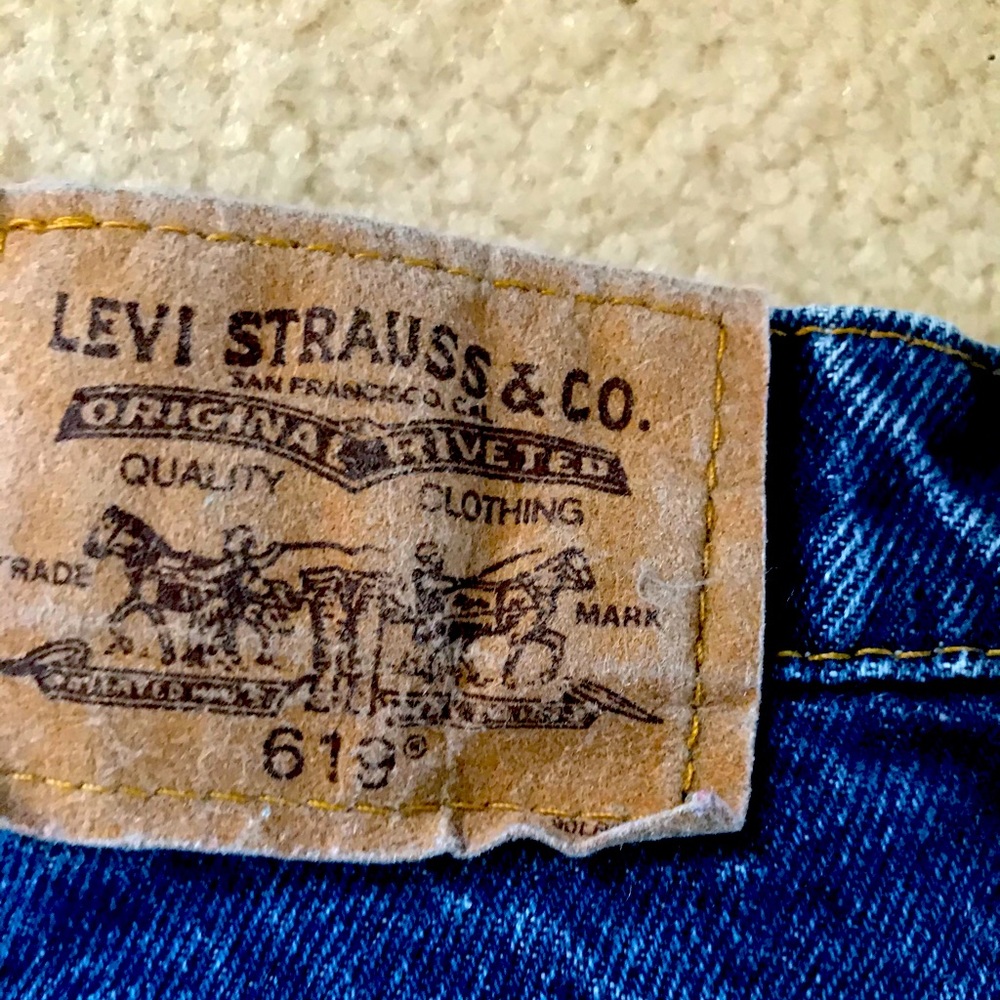 LEVIS 619 jeans straight leg vintage
